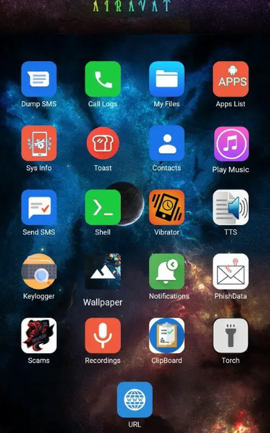 AIRAVAT multifunctional Android RAT