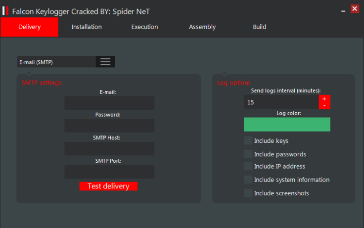Falcon Keylogger Cracked